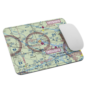 Cleveland Municipal Airport (95F) VFR Sectional Mouse Pad