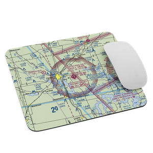 Clinton Memorial Airport (GLY) VFR Sectional Mouse Pad