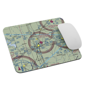 Clinton Regional Airport (CLK) VFR Sectional Mouse Pad
