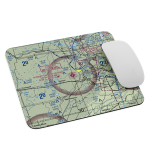 Cloquet Carlton County Airport (COQ) VFR Sectional Mouse Pad