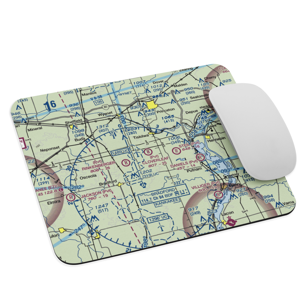 Cloverleaf Ranch Airport (15LL) VFR Sectional Mouse Pad 