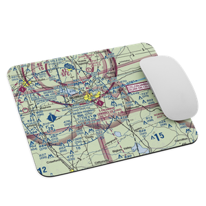 Columbus Lowndes County Airport (UBS) VFR Sectional Mouse Pad