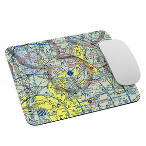 Concord-Padgett Regional Airport (JQF) VFR Sectional Mouse Pad