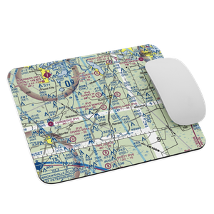 Connell's Wahoo Airport (25FL) VFR Sectional Mouse Pad