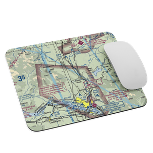 Cougar Flat Airstrip (WN24) VFR Sectional Mouse Pad
