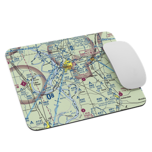 Country Club Airport (MS15) VFR Sectional Mouse Pad