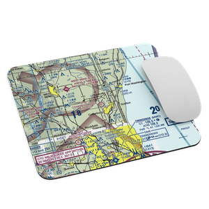 Covered Bridge Fields Airport (1WN2) VFR Sectional Mouse Pad