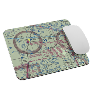 Coyote Run Airport (48OK) VFR Sectional Mouse Pad