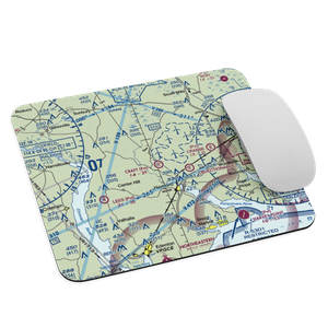 Craig Craft Airport (86NC) VFR Sectional Mouse Pad