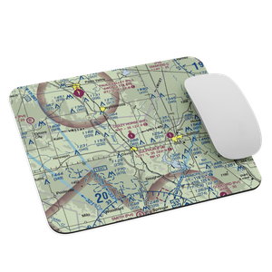 Crazy Horse Municipal Airport (97F) VFR Sectional Mouse Pad