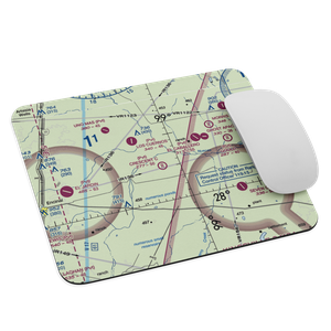 Crescent C Ranch Airport (TX79) VFR Sectional Mouse Pad