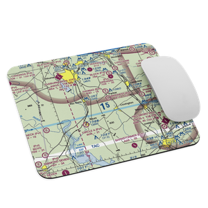 Cross Wind Acres Airport (TE47) VFR Sectional Mouse Pad