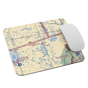 Crosswind Lake Airport (1AK2) VFR Sectional Mouse Pad