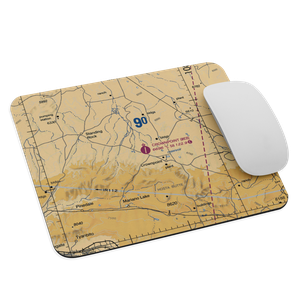 Crownpoint Airport (0E8) VFR Sectional Mouse Pad
