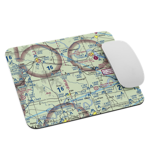 Crystal Airport (0OK9) VFR Sectional Mouse Pad