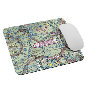 Cuatros Vientos Airport (PA25) VFR Sectional Mouse Pad