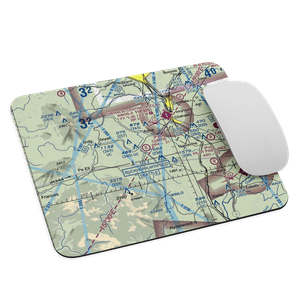 Curtis Airport (0WA2) VFR Sectional Mouse Pad