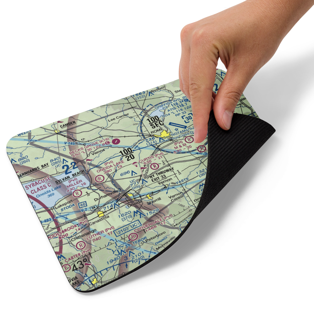 Curtis Airport (NY62) VFR Sectional Mouse Pad 