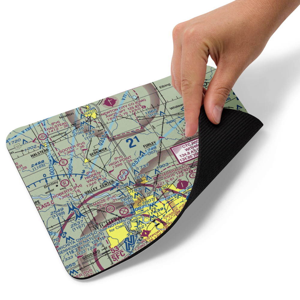 Curtis Airport (SN16) VFR Sectional Mouse Pad 