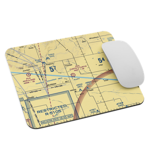 Curtis and Curtis Airport (65NM) VFR Sectional Mouse Pad