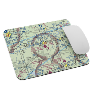 Cushing Municipal Airport (CUH) VFR Sectional Mouse Pad