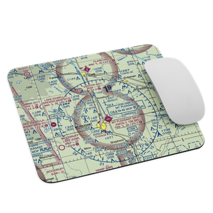 D J Airport (MI44) VFR Sectional Mouse Pad