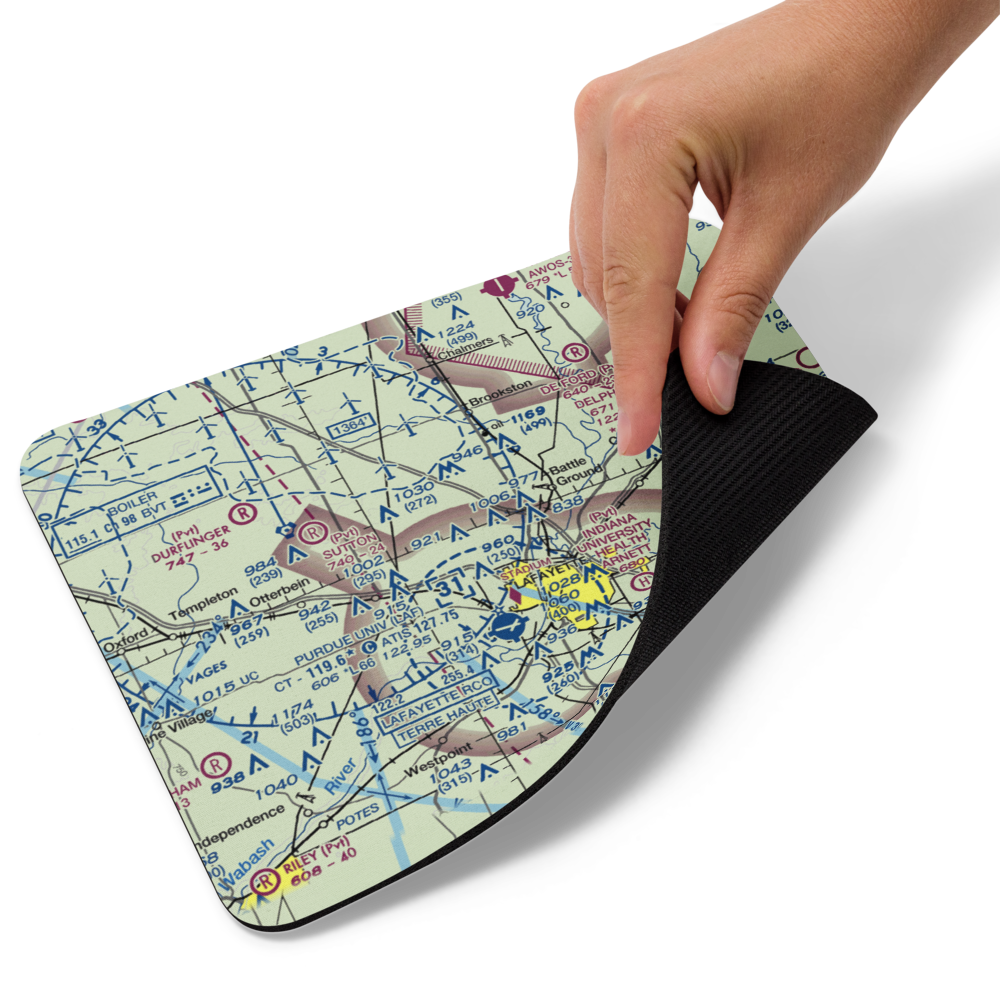 Dahnke Airport (51IN) VFR Sectional Mouse Pad 