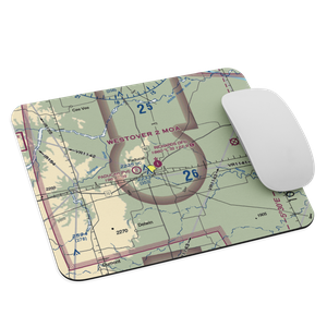 Dan E Richards Municipal Airport (3F6) VFR Sectional Mouse Pad