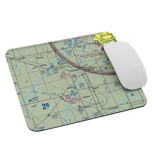 Dangel Airport (2SD7) VFR Sectional Mouse Pad