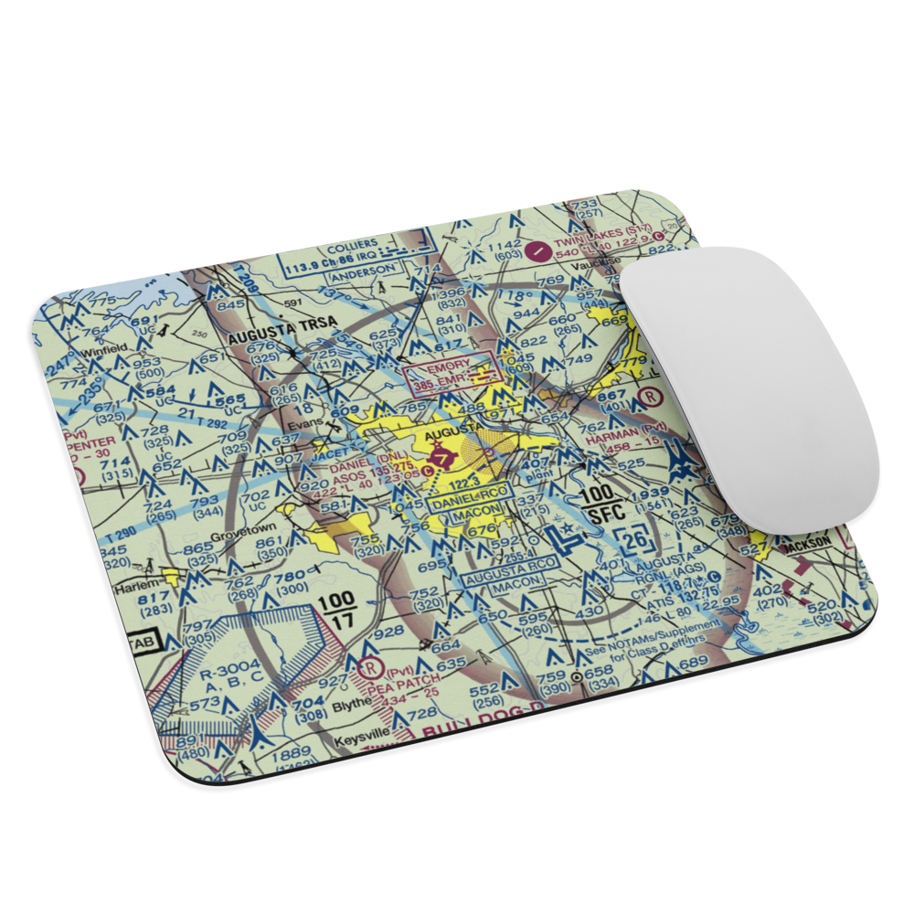 Daniel Field (DNL) VFR Sectional Mouse Pad 