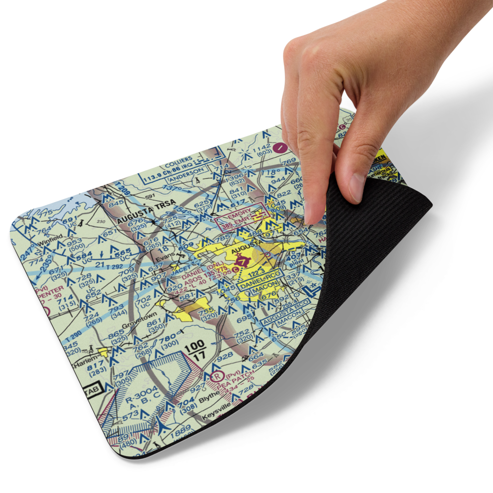 Daniel Field (DNL) VFR Sectional Mouse Pad 