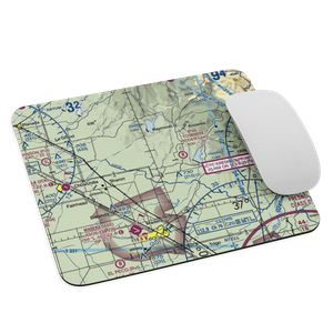 Daulton Airport (77CA) VFR Sectional Mouse Pad