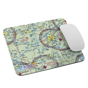 Dave Rice Ultralightport (OH91) VFR Sectional Mouse Pad