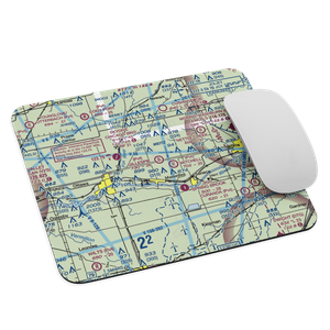 David Gillespie Airport (69IL) VFR Sectional Mouse Pad