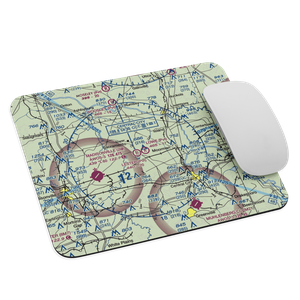 David Lowe Airport (80KY) VFR Sectional Mouse Pad