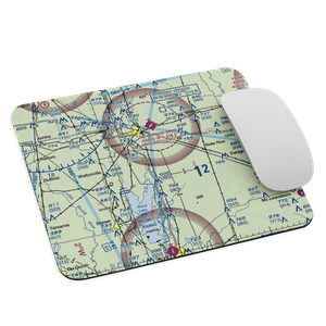Davy Jones /Private/ Airport (3IS6) VFR Sectional Mouse Pad