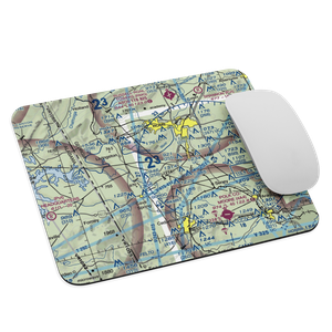 Dawson Field (53GA) VFR Sectional Mouse Pad