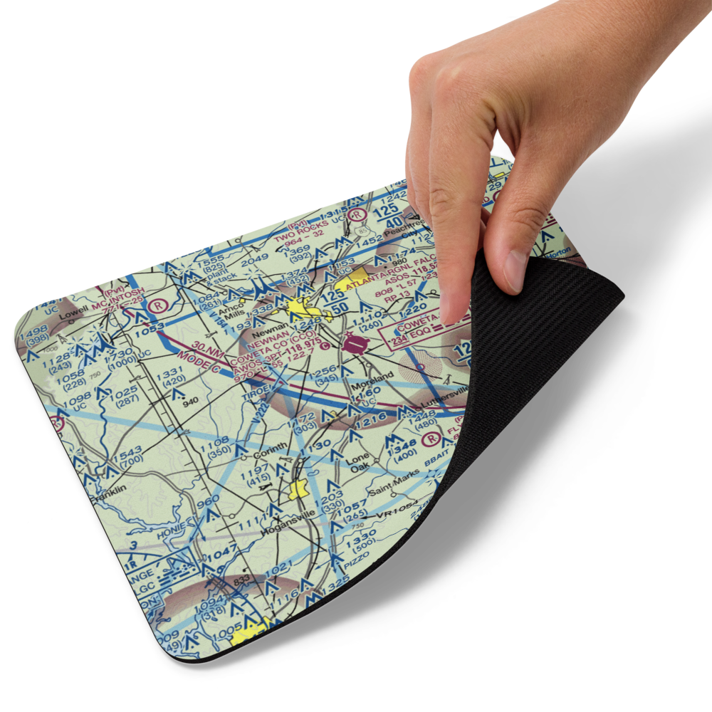 Dbaks Airport (91GA) VFR Sectional Mouse Pad 