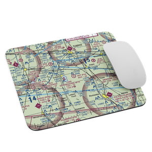 Ddt Field (3IN8) VFR Sectional Mouse Pad