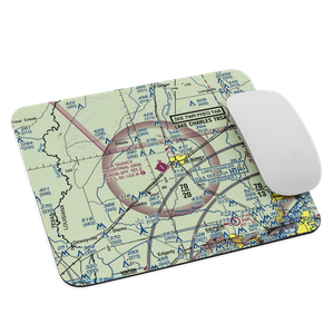 De Quincy Industrial Airpark (5R8) VFR Sectional Mouse Pad