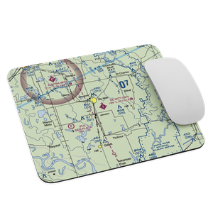 De Witt Municipal Airport Whitcomb Field (5M1) VFR Sectional Mouse Pad