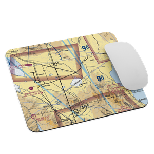 Dead Cow Lakebed Airstrip (HSFIDCL) VFR Sectional Mouse Pad