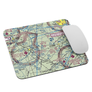 Dead Dog Airport (8NC4) VFR Sectional Mouse Pad