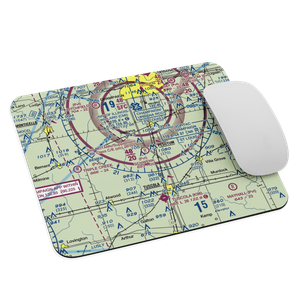 Dean Schwenk RLA Airport (89IL) VFR Sectional Mouse Pad