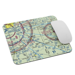 Decatur HI-Way Airfield (DCR) VFR Sectional Mouse Pad
