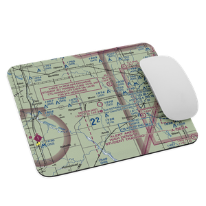 Decker Field (4O7) VFR Sectional Mouse Pad