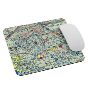 Dee Jay Airport (8PA1) VFR Sectional Mouse Pad