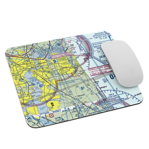 Deep Forest Airport (FD48) VFR Sectional Mouse Pad