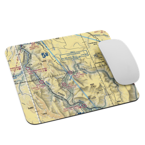 Deer Creek Airport (95ID) VFR Sectional Mouse Pad