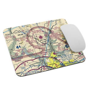 Deer Park / Radial Flyer Airport (WT21) VFR Sectional Mouse Pad